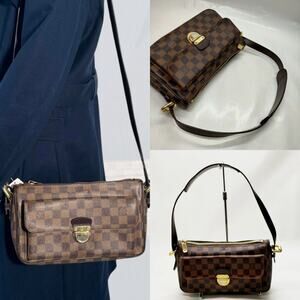 💎✨Authentic✨💎Louis Vuitton Ravello GM Damier Ebene Shoulder Bag